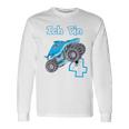 Kinder 4 Jahre Monster Truck Haifisch Geburtstag Junge Langarmshirts Geschenkideen