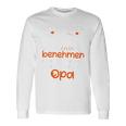 Kinder Ichersuche Mich Zu Benehmen Opa Children's Slogan Langarmshirts Geschenkideen