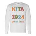 Kinder Kindertagesstätte Abschied Kinder Kita Abgänger 2024 Langarmshirts Geschenkideen