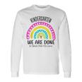 Kindergarten Abschluss 1 Klasse Hier Kommen Wir Regenbogen Langarmshirts Geschenkideen