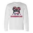 La Dominican Republica Hispanic Heritage Dominicana Kid Girl Long Sleeve T-Shirt Gifts ideas