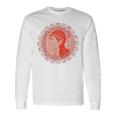 Lempira Circular Mayan Frame Honduras Cacique MW Long Sleeve T-Shirt Gifts ideas