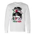 Mexirean Roots Half South Korean Half Mexican Long Sleeve T-Shirt Gifts ideas