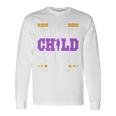 I Am A Military Child Purple Up For Military Child Month Long Sleeve T-Shirt Gifts ideas