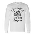 Mir Reichts Ich Geh Angeln Angler Sayings Gray Langarmshirts Geschenkideen