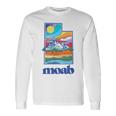 Moab Utah Vintage Nature Outdoor Graphic Long Sleeve T-Shirt Gifts ideas