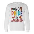 No Pride In Apartheid South Africa Watermelon Maple Leaf Long Sleeve T-Shirt Gifts ideas