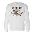 North Dakota Do Not Pet The Fluffy Cows Bison Souvenir Long Sleeve T-Shirt Gifts ideas