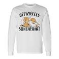 Offizielles Schlaf Pyjama Schlafanzug Herren Damen Langarmshirts Geschenkideen