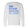 Papa Der Mann Der Mythos Die Legende Raglan Langarmshirts Geschenkideen