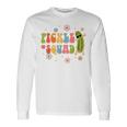 Pickle Squad Bridesmaid Bride Babe Bachelorette Matching Long Sleeve T-Shirt Gifts ideas