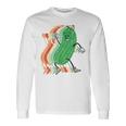 Pickle Squad Cucumber Vegetarian Vegan Pickles Lover Long Sleeve T-Shirt Gifts ideas
