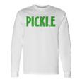 Pickle Squad Vegan Cucumber Lover Long Sleeve T-Shirt Gifts ideas