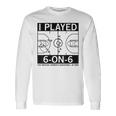 I Played 6 On 6 The Original Women's Basketball In Iowa Long Sleeve T-Shirt Gifts ideas