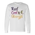 Reel Cool Grumps Vintage Fishing Father's Day Long Sleeve T-Shirt Gifts ideas