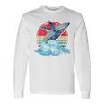 Retro Whale Langarmshirts Geschenkideen