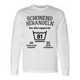 Schonend Treateln 81St Birthday Der Alte Lappen Ist 81 Langarmshirts Geschenkideen