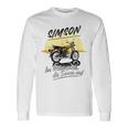 Simson Im Osten Geht Die Sonne Auf Gray Langarmshirts Geschenkideen