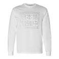 Studying Japanese Letters Language Study Learn Long Sleeve T-Shirt Gifts ideas