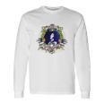 T-shirt à manches longues Blanc Design Coloré Bande Dessinée Idées cadeaux