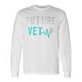 Veterinary School Future Vet Veterinarian Long Sleeve T-Shirt Gifts ideas