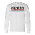Vintage 1980S Style Oxford Ms Long Sleeve T-Shirt Gifts ideas