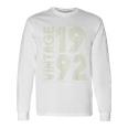 Vintage 1992For Retro 1992 Birthday Long Sleeve T-Shirt Gifts ideas