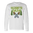 Waldarbeiter Papa Baumfäller Bäume Fällen Im Wald Langarmshirts Geschenkideen