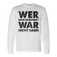 Wer Sich Erinnerert War Nicht Dabei Langarmshirts Geschenkideen