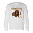 I Work Hard So My Dachshund Can Have A Better Life Dog Lover Long Sleeve T-Shirt Gifts ideas