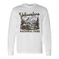 Yellowstone National Park Wyoming Long Sleeve T-Shirt Gifts ideas