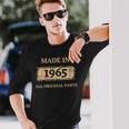 1965 Vintage Birthday Made In 1965 Best Birth Year Bday Long Sleeve T-Shirt Gifts for Him