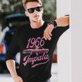 1966 66 Impala Lowrider Ss Chevys Long Sleeve T-Shirt Gifts for Him