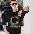2024 Solar Eclipse Syracuse Ny Usa Totality April 8 2024 Long Sleeve T-Shirt Gifts for Him