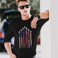 4Th Of July Air Force Veteran Patriotic Fighter Jets Long Sleeve T-Shirt Gifts for Him