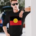 Aboriginals Flagge 6 Classic Langarmshirts Geschenke für Ihn