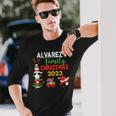 Alvarez Family Name Alvarez Family Christmas Long Sleeve T-Shirt Gifts for Him
