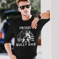 American Bully Xl Unterstützung Der Rasse Stolzer Bully Papa Langarmshirts Geschenke für Ihn