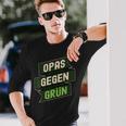 Anti Grünen Spruch Nein Danke Opas Gegen Grün Langarmshirts Geschenke für Ihn