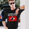 Apres Ski Instructor Esquís Para Fiestas Camiseta de manga larga Regalos para él