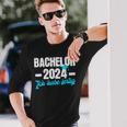Bachelor 2024 Ich Habe Fertig Bachelor Passed Langarmshirts Geschenke für Ihn
