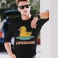 Bademeister Lifeguard Poolboy Life Float Langarmshirts Geschenke für Ihn