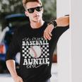 In My Baseball Auntie Era Baseball Auntie Mother's Day Long Sleeve T-Shirt Gifts for Him
