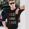 Best Uwe Ever Retro Vintage First Name Langarmshirts Geschenke für Ihn