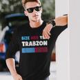 Bize Her Yer Trabzon Hediye Langarmshirts Geschenke für Ihn