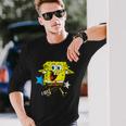 Bob Esponja Pantalones Cuadrados Bob Esponja Nosemos Camiseta de manga larga Regalos para él