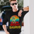 Bodhi Saurus Family Reunion Last Name Team Custom Long Sleeve T-Shirt Gifts for Him