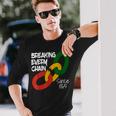 Breaking Every Chain Since 1865 Junenth Freedom Long Sleeve T-Shirt Gifts for Him