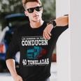 Camión Conductor Hombres Camioneros Camiones Camionero Camiseta de manga larga Regalos para él