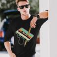 Cassette Fiesta Des Los 80 90 Retro Disfraz Camiseta de manga larga Regalos para él